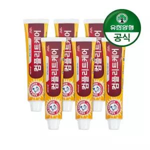 [암앤해머][유한양행] 암앤해머 컴플리트케어 베이킹소다 치약 178g 6개