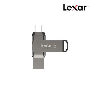 렉사 듀얼 OTG USB 3.1 타입 C to A D400 64기가  휴대용 유에스비 64GB 아이폰 갤럭시 안드로이드 호환