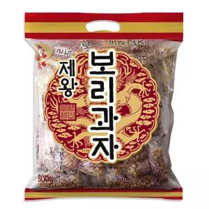 제왕 보리과자 800g 보리과자말이 개별포장 대용량 간식