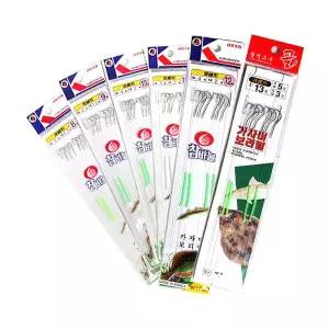 [금호조침] 가자미,보리멸,도다리 6본바늘 KS-316