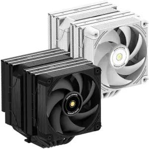 3RSYS Socoool RC1900N 솔더링 (BLACK) CPU쿨러 공랭 듀얼타워형