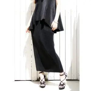 [스피치오](강남점)플리츠 일자핏 스커트/441-228