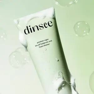 [유한양행/공식] 딘시 프리미엄 비건 약산성 히알루론산 폼클렌저 150ml/클렌징폼/보습/로션/크림/저자극/세정/비누