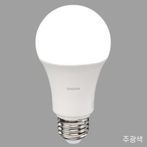 오스람 10.5W 220V 60Hz E26 주광색(6500K) LED 램프 다마