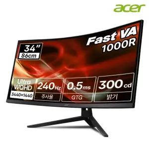 (한성) 에이서 니트로 ED343CUR X UWQHD Fast VA 240Hz 0.5ms 86cm 34 커브드 게이밍 모니터 (무결점)