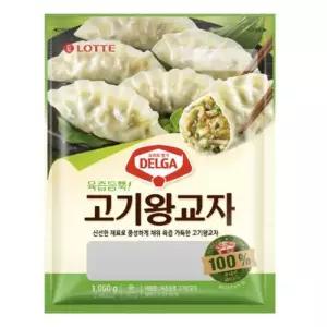 롯데 육즙듬뿍 고기왕교자만두 1050g