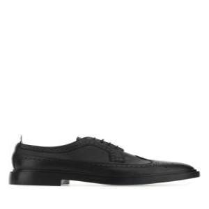 25SS 톰브라운 클래식 롱윙 삼선탭 브로그 드레스 슈즈 MFD002H00198001 BLACK DOM