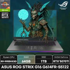 ASUS ROG STRIX G16 G614FR-S5122/RAM 64GB/ + 백팩증정