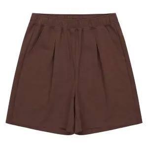 [에꼴리에] 여자 여름이월 4.5부 브라운 앞주름바지(25B3762)