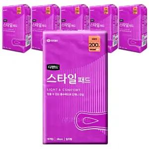 디펜드 스타일 패드 대용량 (여성용) 18매x6팩