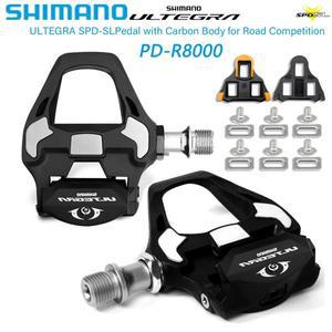 SHIMANO ULTEGRA PD-R8000 도로 자전거 페달 SPD 탄소 자동 잠금 단일 양면 SH11 클리트 경쟁