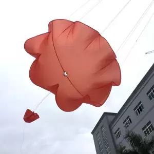 드론용품 랜야드가 있는 나일론 낙하산 방출 우산 RC 항공기 FPV 드론 야외 UAV 착륙 보호 4-15kg 모델