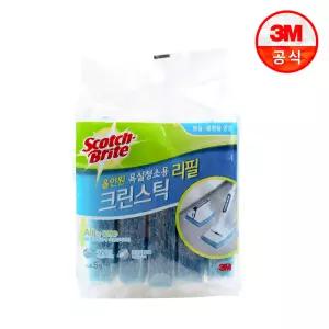 [3M]올인원 욕실청소용 크린스틱 리필 5입