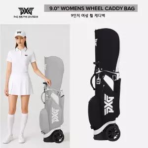 [PXG 공식대리점정품] 2025년 9인치 여성용 휠 캐디백 골프백 9 WOMENS WHEEL