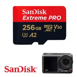 DJI 오즈모 액션 4 호환 마이크로 SD 저장 카드 256GB 액션캠액세서리 고프로 고프로12 오즈모액세서리
