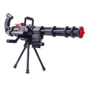 게틀링건 M134 삼각대 미니건 너프건 서바이벌 블랙 (디럭스 에디션) 개틀링 01 스탠드
