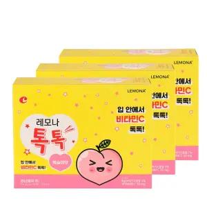 [본사직영] 레모나 톡톡 비타민C 100포 x 3박스