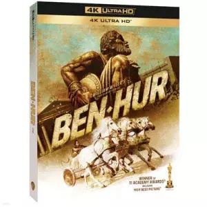 [Blu-ray] 벤허 (3Disc, 2 UHD + BD Bonus 4K UHD 초도한정 슬립케이스) : 블루레이 /1/7 14시 오픈! (벤허 )