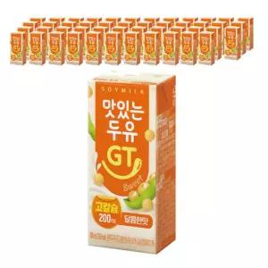 남양 맛있는두유 GT 달콤한맛 190ml 48팩 대용량 두유