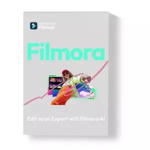 Wondershare Filmora 15 기업용 1년 라이선스 / 필모라 / AI 영상편집