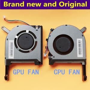 ASUS FX705 FX705G FX705GM FX86 FX86SM FX505 FX505D FX505DU FX95G FX95D FX96G 용 새 원본 CPU GPU 노트북 냉각 팬 쿨러