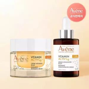 아벤느 비타민 액티브 Cg 래디언스 크림 50ml+세럼 30ml
