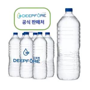 디포레 무라벨 생수 2리터 60병 , 수원지 경기 포천시