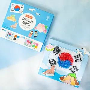 콕콕모자이크 무궁화 태극기 모자이크도안 호국보훈의달미술수업교구