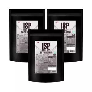 [SP스포츠] ISP 식물성 단백질쉐이크 분리대두단백질 흑임자맛 1.2kg x 3개