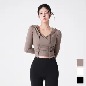 스컬피그 셔링 랩 후드 커버업 (3컬러)