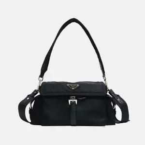(프라다) 익스플로어 리나일론 숄더 크로스백(1BD394)