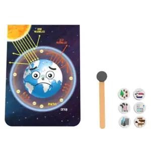 지구온난화 LED 관찰키트 4인용 온실효과 기후변화 실험 학습용만들기 지능발달 과학
