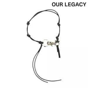 아워레거시 MUST IT_Our Legacy 아워레가시 라돈 목걸이 레더 키체인 블랙 A2208LBL