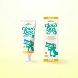 클로브덴 비건 키즈 치약 망고 60g, 불소 유아 아기치약