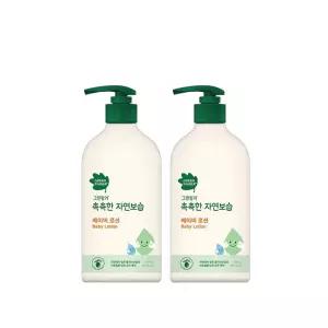 그린핑거 촉촉한 자연보습 베이비 로션 500ml 2개