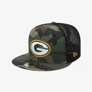 [뉴에라](김해점)NFL 그린베이 패커스 베이직 메쉬 피티드캡 우드랜드 카모/블랙 15131685