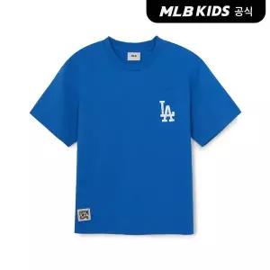 [MLB키즈](공식)26SS 스트릿 베이직 클래식쿠퍼스 로고 티셔츠 LA (Cobalt Blue) 7ATSB0663-07CBS
