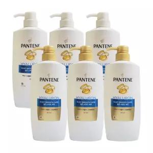 팬틴 실키 스무드 케어 샴푸 750ml X3개+ 컨디셔너 750ml X3개