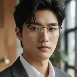 휴고보스 MUST IT_휴고 보스 안경테 BOSS1165 I46 블랙 골드 명품 초경량