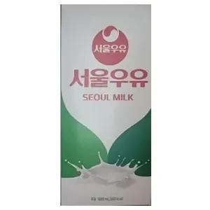 서울우유 멸균우유 1000ml  10팩