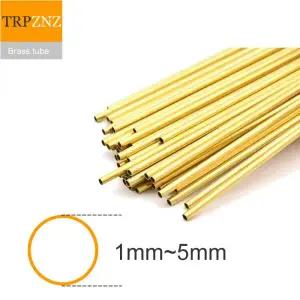 강관파이프 H65 모세관 황동 튜브 08mm 1mm 12mm 2mm H59 하드 관 파이프 벽 02 025mm
