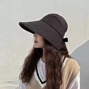 여성 자외선차단 캡모자 1P 여름 바캉스 챙넓은 창넓은 썬캡 선바이저 햇볕가리개