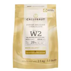 칼리바우트 화이트커버춰 초콜릿 W2 2.5kg
