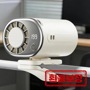 휴대용 팬 클립온 360도 회전 LED 자동차 클램프 에어컨 자동차 회전식 팬 (트럭 세단 RV 캠핑용)