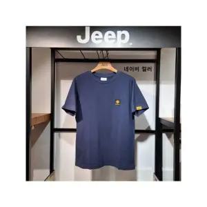 [하프클럽/지프]JEEP Jeep 지프 스몰로고 면 지프 반팔티(이월상품)_1 501_503_1