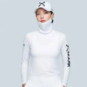 엑스마크 동글메쉬마스크 일체형 냉감티 골프이너