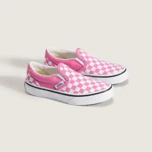 [반스](타임스퀘어점패션관)VANS 키즈 클래식 슬립온 컬러 띠어리 체커보드 VN000D0JFRQ