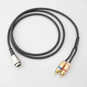 NAIM 5 핀 Din 트위스트 잠금 커넥터-스테레오 RCA 포노 케이블 BO, Naim, Quad Bang Olufsen 용 스테레오