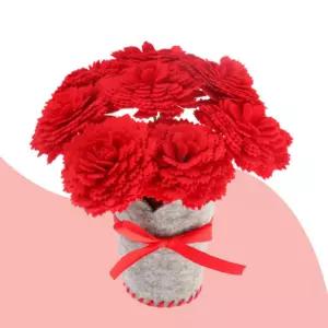 카네이션 화분 만들기 해바라기 꽃화분 DIY키트 부직포 어버이날 스승의날 선물 감사 미술수업