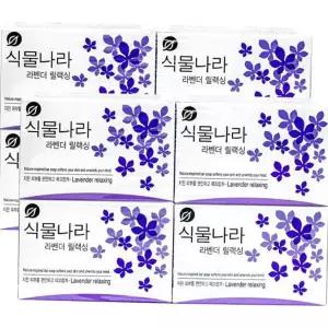 향이좋은 식물나라 라벤더 릴렉싱 세수 비누 4입 90g 2개